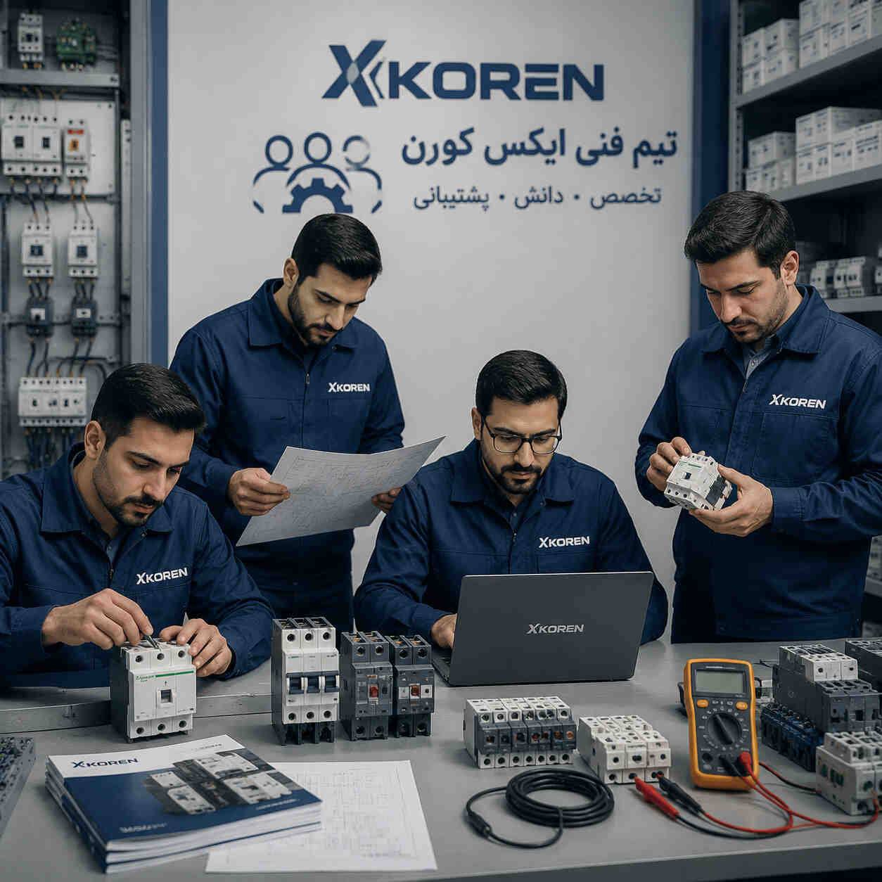 تیم فنی ایکس کورن
