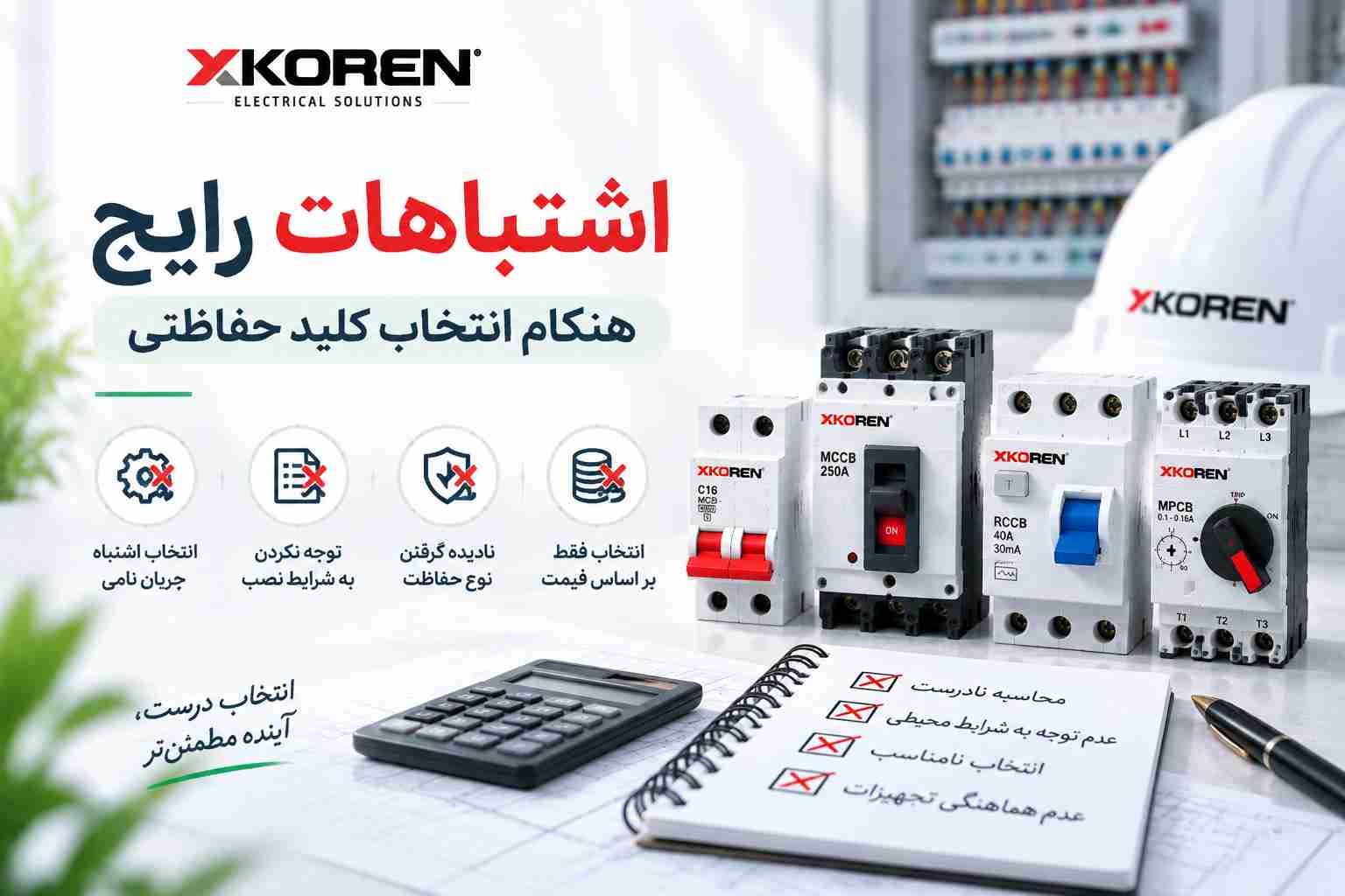 اشتباهات رایج هنگام انتخاب کلید حفاظتی