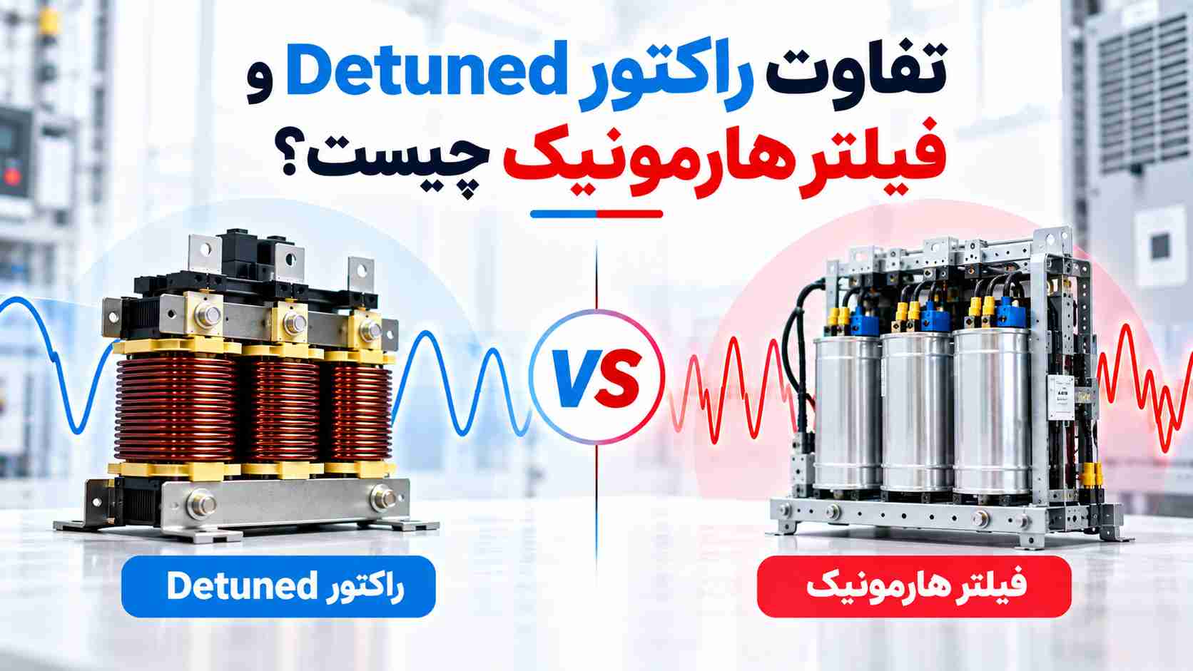 تفاوت راکتور Detuned و فیلتر هارمونیک