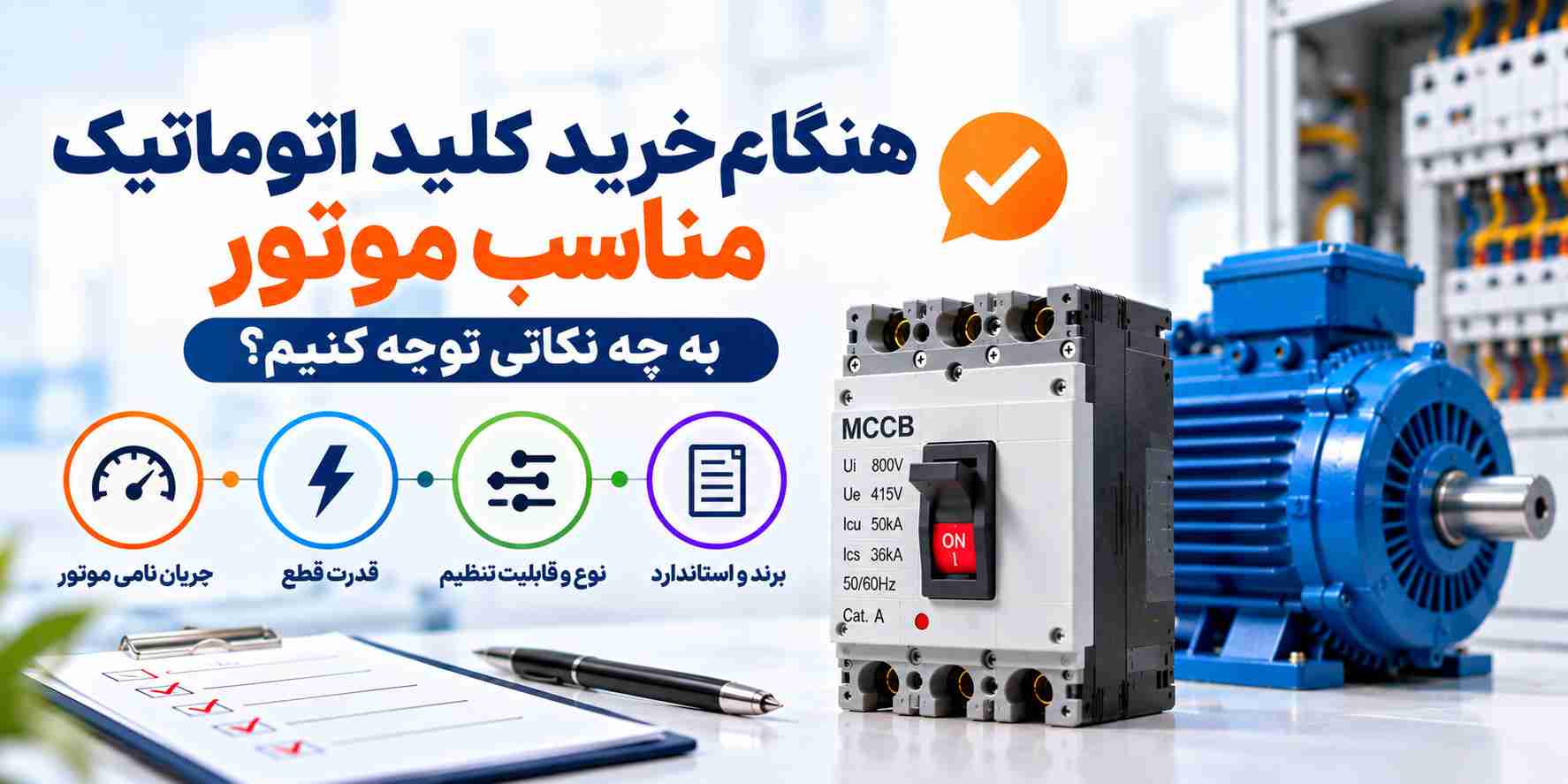 خرید کلید اتوماتیک مناسب موتور