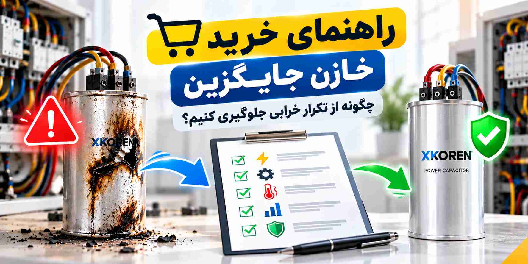 راهنمای خرید خازن جایگزین