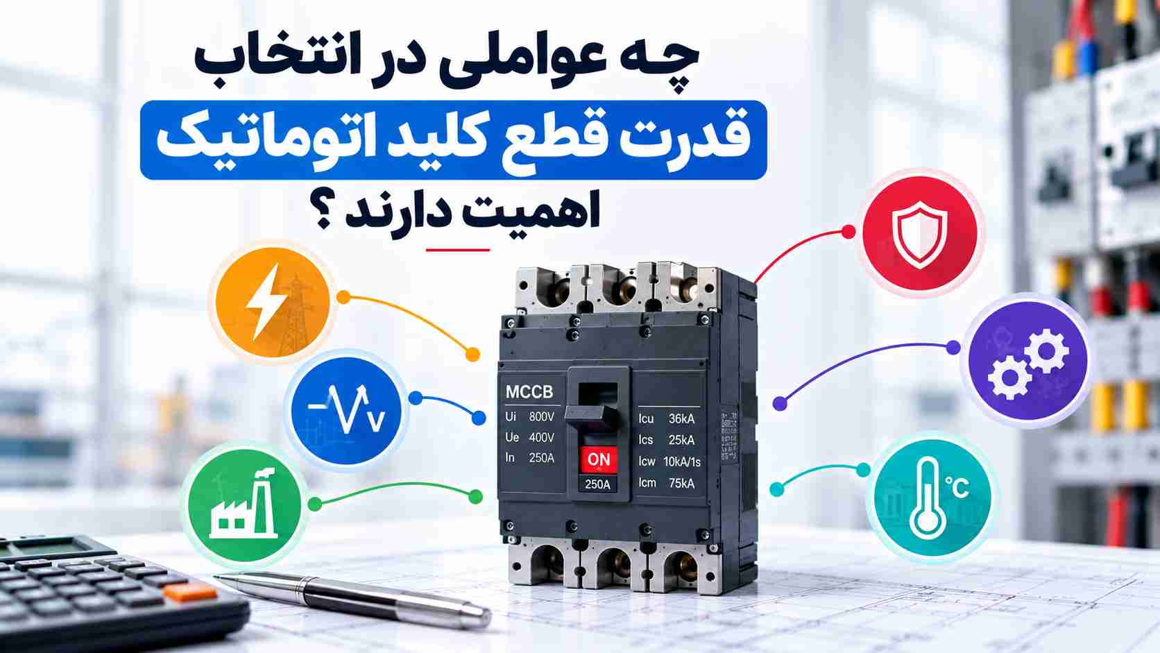 عوامل انتخاب قدرت قطع کلید اتوماتیک